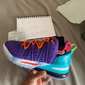 Lebron there brand new never worn size 9.5 I paid $220 asking 170$ thanks 😬